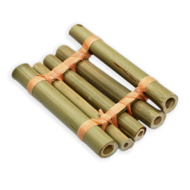 Bandeja de Bambu "Jangada" 8x5cm (24 Uds)
