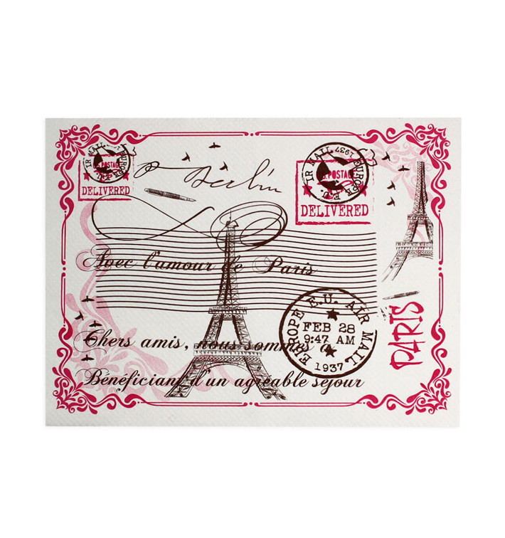 Toalhete Papel Mesa 30x40cm "Paris" 40g (1000 Uds) Toalhete Papel Mesa 30x40cm "Paris" 40g (1000 Uds)