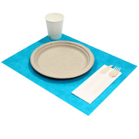 Toalhete Não Tecido PLUS Turquesa 30x40cm (400 Uds)