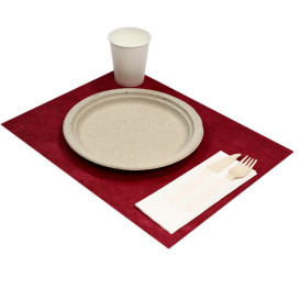 Toalhete Não Tecido PLUS Bordéus 30x40cm (400 Uds)