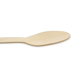Colher de Madeira Embalada 16cm (25 Uds)