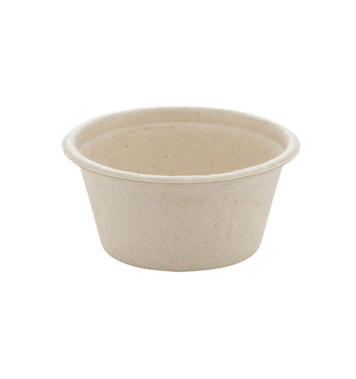 Copo Bio da Cana de Açúcar Natural Ø6,0cm 60ml (100 Uds) Copo Bio da Cana de Açúcar Natural Ø6,0cm 60ml (100 Uds)