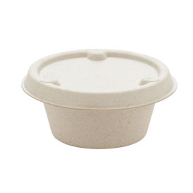 Tampa Bio da Cana da Açúcar Natural 60ml Ø6,0cm (100 Uds)