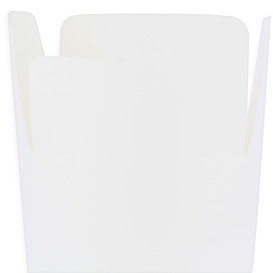 Embalagem Fechado Takeaway 100% ECO Branco 16Oz/480ml (50 Uds)