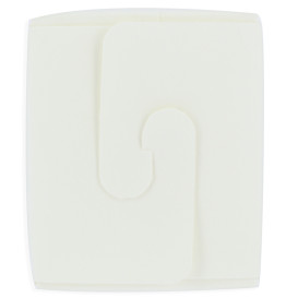 Embalagem Fechado Takeaway 100% ECO Branco 16Oz/480ml (50 Uds)