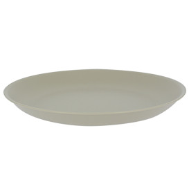 Prato Reutilizavel Premium PP Mineral Cinza Ø210mm (6 Uds)