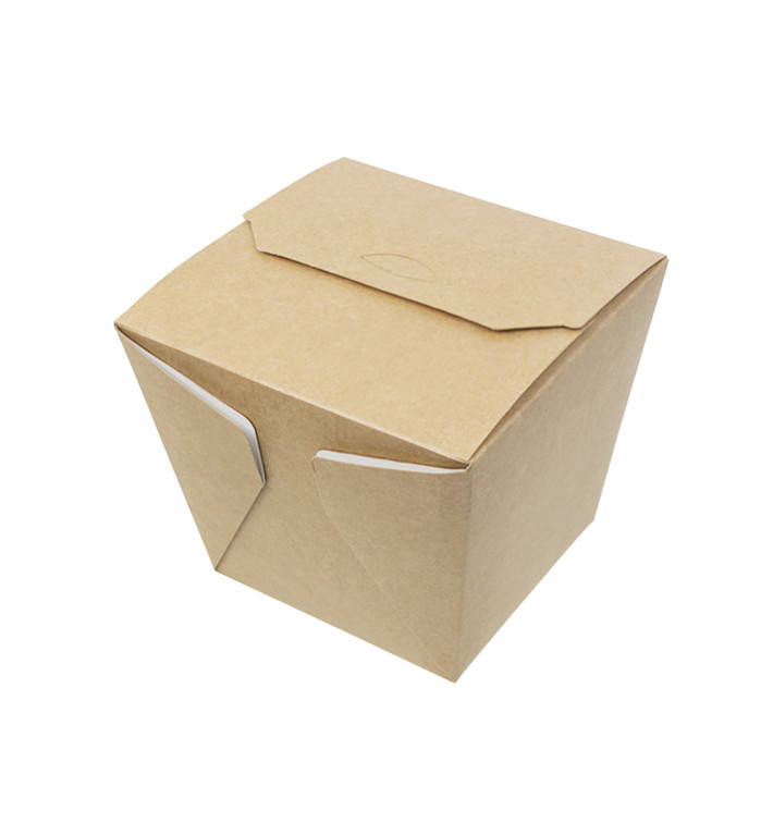 Embalagem Fechado TakeAway Wok Kraft 450ml (25 Uds) Embalagem Fechado TakeAway Wok Kraft 450ml (25 Uds)