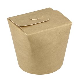 Embalagem Fechado Takeaway 100% ECO Kraft 26Oz/780ml (50 Uds)