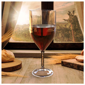 Copo Flute Reutilizáveis Vinho Transp. TT 300ml (6 Uds)
