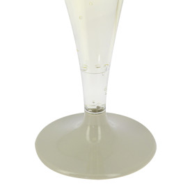 Copo PS Flute Champanhe Bege 140ml 2P (20 Uds)
