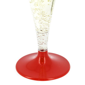 Copo PS Flute Champanhe Red 140ml 2P (20 Uds)