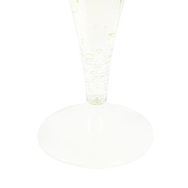 Copo PS Flute Champanhe Branco 140ml 2P (20 Uds)