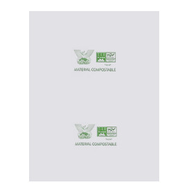 Saco Plastico Mercado Block 100% Biodegradável 27x35cm (3.000 Uds)