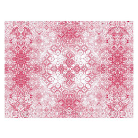Toalhete Papel Mesa 30x40cm "Mozaik" Bordô 40g/m² (1000 Uds)