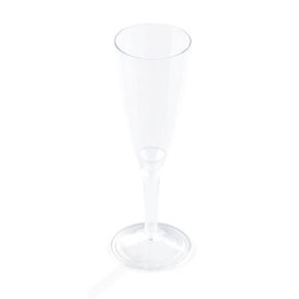 Copo Flute Champanhe Transparente PS 100ml (100 Uds)