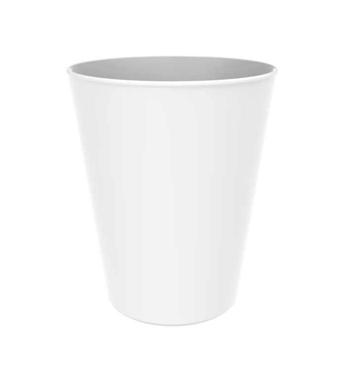 Copo Reutilizavel Durable PP Mineral Branco 330ml (6 Uds) Copo Reutilizavel Durable PP Mineral Branco 330ml (6 Uds)