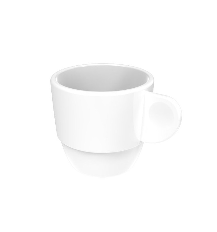 Chávena Reutilizavel SAN “Espresso” Branco 80ml (36 Uds) Chávena Reutilizavel SAN “Espresso” Branco 80ml (36 Uds)