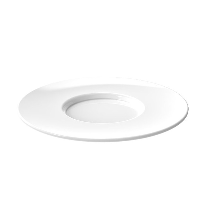 Prato Reutilizavel SAN para Chávena “Cappuccino” Branco 166ml (6 Uds) Prato Reutilizavel SAN para Chávena “Cappuccino” Branco 166ml (6 Uds)