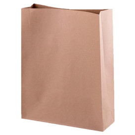 Saco de Papel Sem Asas Kraft 26+9x31cm (250 Unidades)
