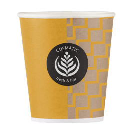 Copo de Cartão Cupmatic 6Oz/192ml Ø7,0cm (100 Uds)