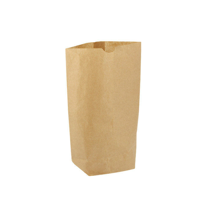 Saco de Papel Cilíndrico com Base Hexagonal Kraft 23x35cm (50 Uds) Saco de Papel Cilíndrico com Base Hexagonal Kraft 23x35cm (50 Uds)