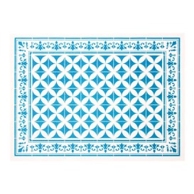 Toalhete Papel Mesa 30x40cm "Alhambra" Turquesa 50g/m² (1000 Uds)