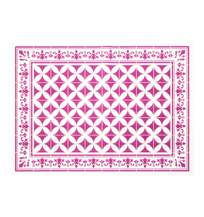 Toalhete Papel Mesa 30x40cm "Alhambra" Roxo 50g/m² (1000 Uds) Toalhete Papel Mesa 30x40cm "Alhambra" Roxo 50g/m² (1000 Uds)