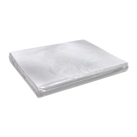 Envoltório Alumínio Dupla Camada Papel Prata 35,5x40,5cm (500 Uds)
