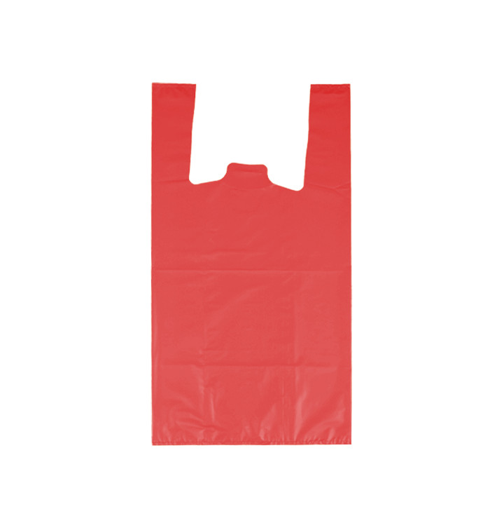 Saco Plastico 70% Reciclado “Colors” Vermelho 42x53cm 50µm (40 Uds) Saco Plastico 70% Reciclado “Colors” Vermelho 42x53cm 50µm (40 Uds)