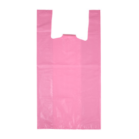 Saco Plastico 70% Reciclado “Colors” Rosa 42x53cm 50µm (1.000 Uds)