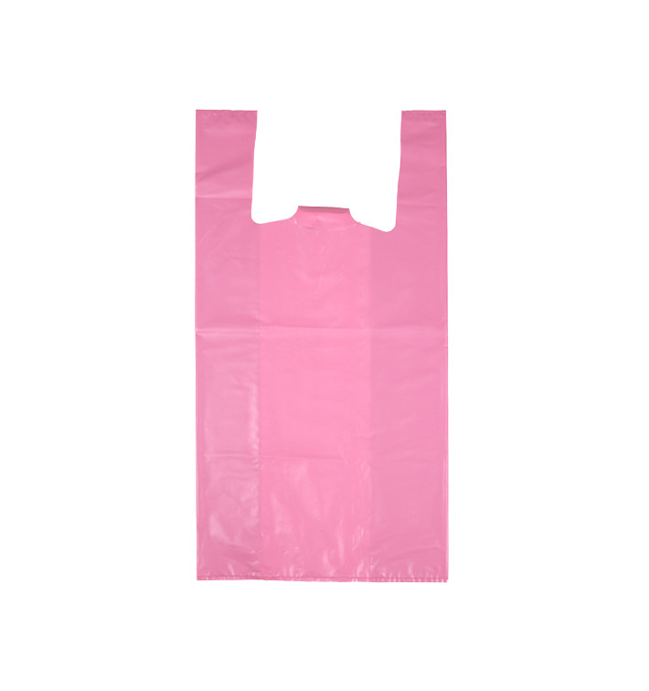 Saco Plastico 70% Reciclado “Colors” Rosa 42x53cm 50µm (1.000 Uds) Saco Plastico 70% Reciclado “Colors” Rosa 42x53cm 50µm (1.000 Uds)