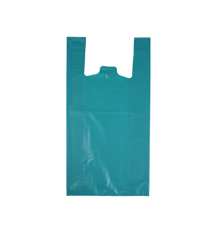 Saco Plastico 70% Reciclado “Colors” Azul 42x53cm 50µm (40 Uds)