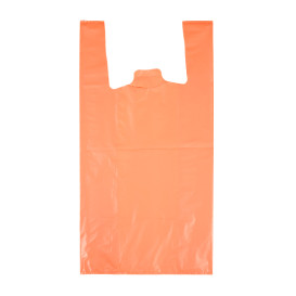 Saco Plastico 70% Reciclado “Colors” Laranja 42x53cm 50µm (40 Uds)