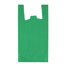 Saco Plastico 70% Reciclado “Colors” Verde 42x53cm 50µm (50 Uds)