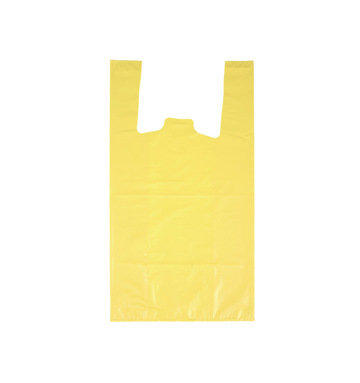 Saco Plastico 70% Reciclado “Colors” Amarelo 42x53cm 50µm (40 Uds) Saco Plastico 70% Reciclado “Colors” Amarelo 42x53cm 50µm (40 Uds)