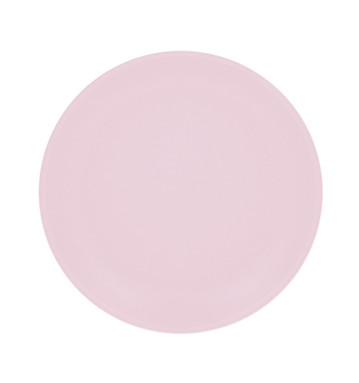 Prato Reutilizavel Durable PP Mineral Rosa Ø27,5cm (6 Uds)