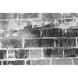 Toalha Papel Cortado Mesa 1x1m "Tijolos" 40g/m² (400 Uds)