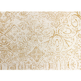 Toalha Papel Cortado Mesa 1x1m "Mozaik" Creme 40g/m² (400 Uds)
