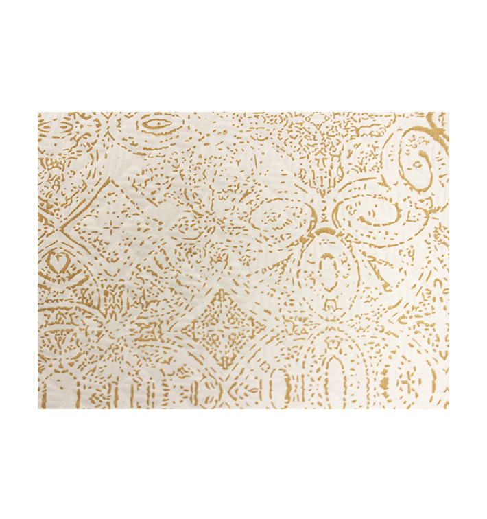 Toalha Papel Cortado Mesa 1x1m "Mozaik" Creme 40g/m² (400 Uds) Toalha Papel Cortado Mesa 1x1m "Mozaik" Creme 40g/m² (400 Uds)