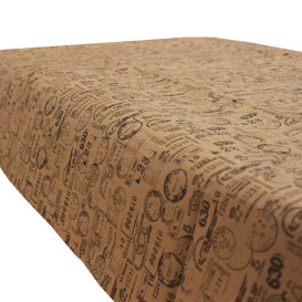 Toalha Papel Cortado Mesa 1x1m Kraft "Postal" 40g/m² (400 Uds)