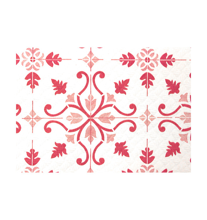 Toalha Papel Cortado Mesa 1x1m "La Valenciana" Bordô 40g/m² (400 Uds) Toalha Papel Cortado Mesa 1x1m "La Valenciana" Bordô 40g/m² (400 Uds)
