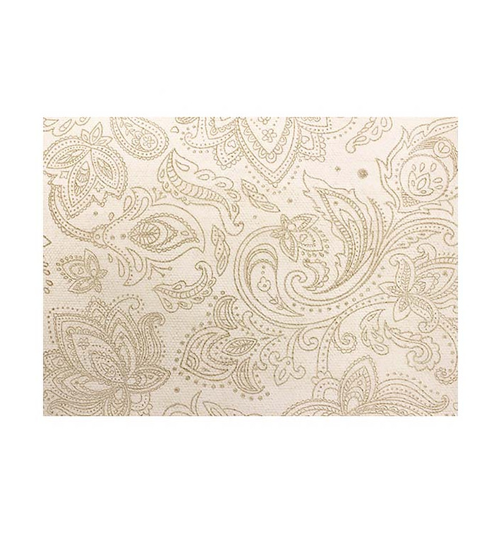 Toalha em Rolo Não Tecido 0,4x48m "Mandala" Creme 50g/m² P40cm (1 Ud) Toalha em Rolo Não Tecido 0,4x48m "Mandala" Creme 50g/m² P40cm (1 Ud)
