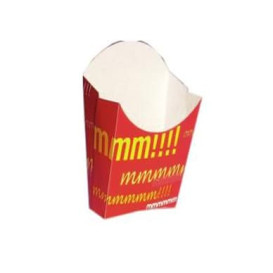 Caixa Batata Frita Grande 8,2x3,3x14,9cm (400 Uds)