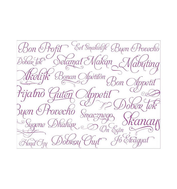 Toalhete de Mesa de Papel Fúcsia "Bom Proveito" 30x40cm 40g/m² (1.000 Uds) Toalhete de Mesa de Papel Fúcsia "Bom Proveito" 30x40cm 40g/m² (1.000 Uds)