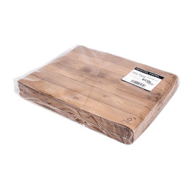 Toalhete de Mesa de Papel Kraft "Madeira" 30x40cm 40g/m² (1.000 Uds)