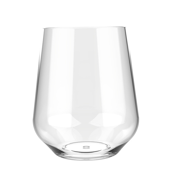 Copo Reutilizáveis Tritan "Elegance" Transparente 390ml (1 Ud) Copo Reutilizáveis Tritan "Elegance" Transparente 390ml (1 Ud)