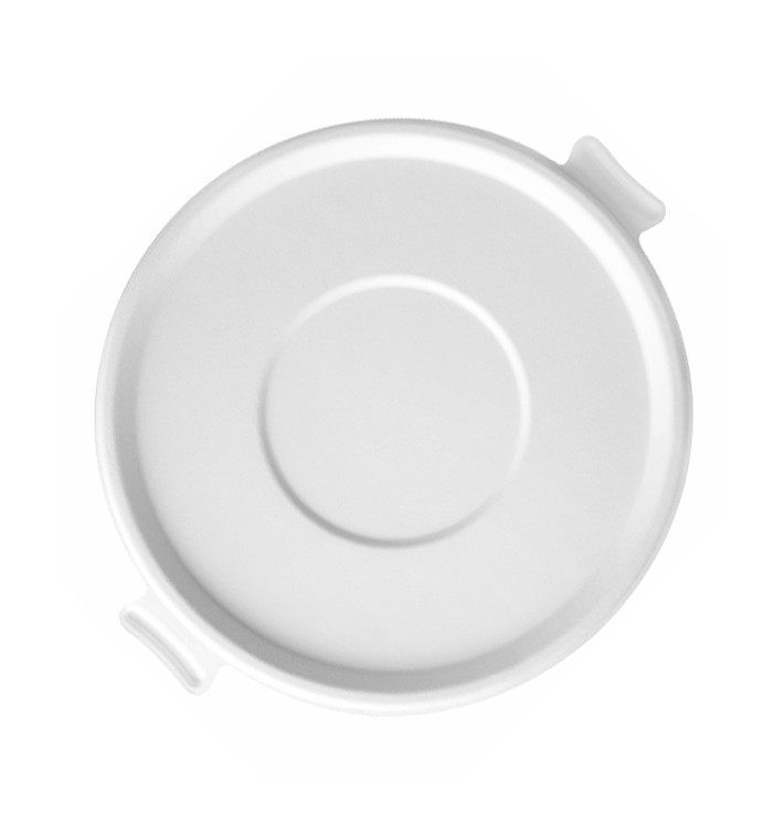 Tampa de Cana-de-Açúcar Branco para Tigela 710 y 1360ml (50 Uds) Tampa de Cana-de-Açúcar Branco para Tigela 710 y 1360ml (50 Uds)