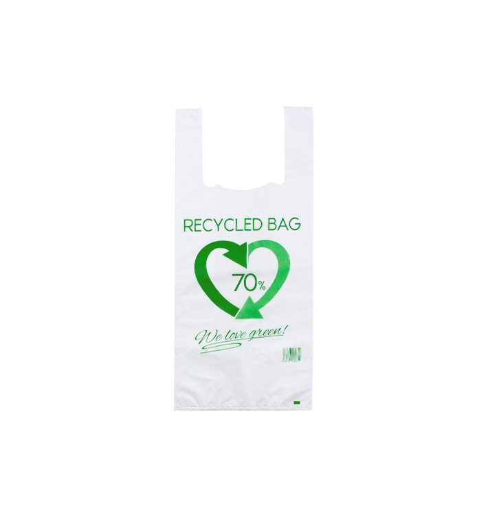 Saco Plastico 70% Reciclado 35x50cm 50µm (100 Uds) Saco Plastico 70% Reciclado 35x50cm 50µm (100 Uds)