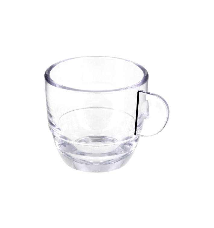Chávena Reutilizavel SAN “Espresso” Transparente 80ml (6 Uds) Chávena Reutilizavel SAN “Espresso” Transparente 80ml (6 Uds)