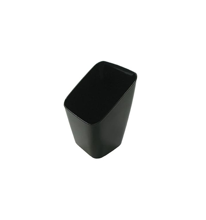 Copo Degustação Plástico Preto 4x4x7cm Copo Degustação Plástico Preto 4x4x7cm